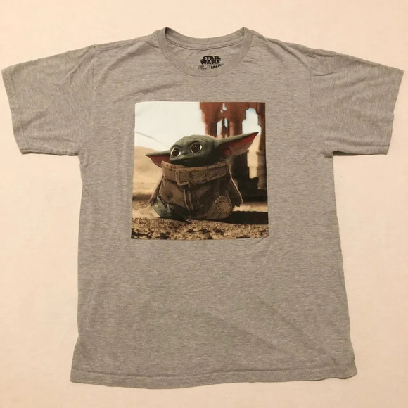 Star Wars Mad Engine Baby Yoda Tshirt  Mens Medium - Picture 9 of 16